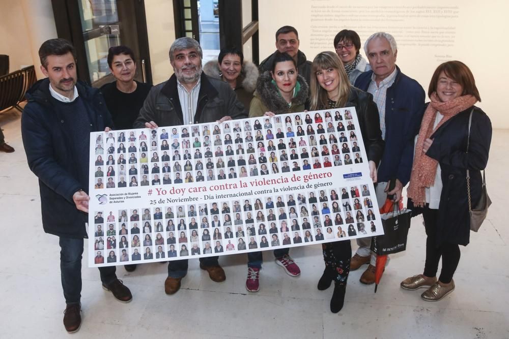 Colegios de Gijón contra la violencia de género.