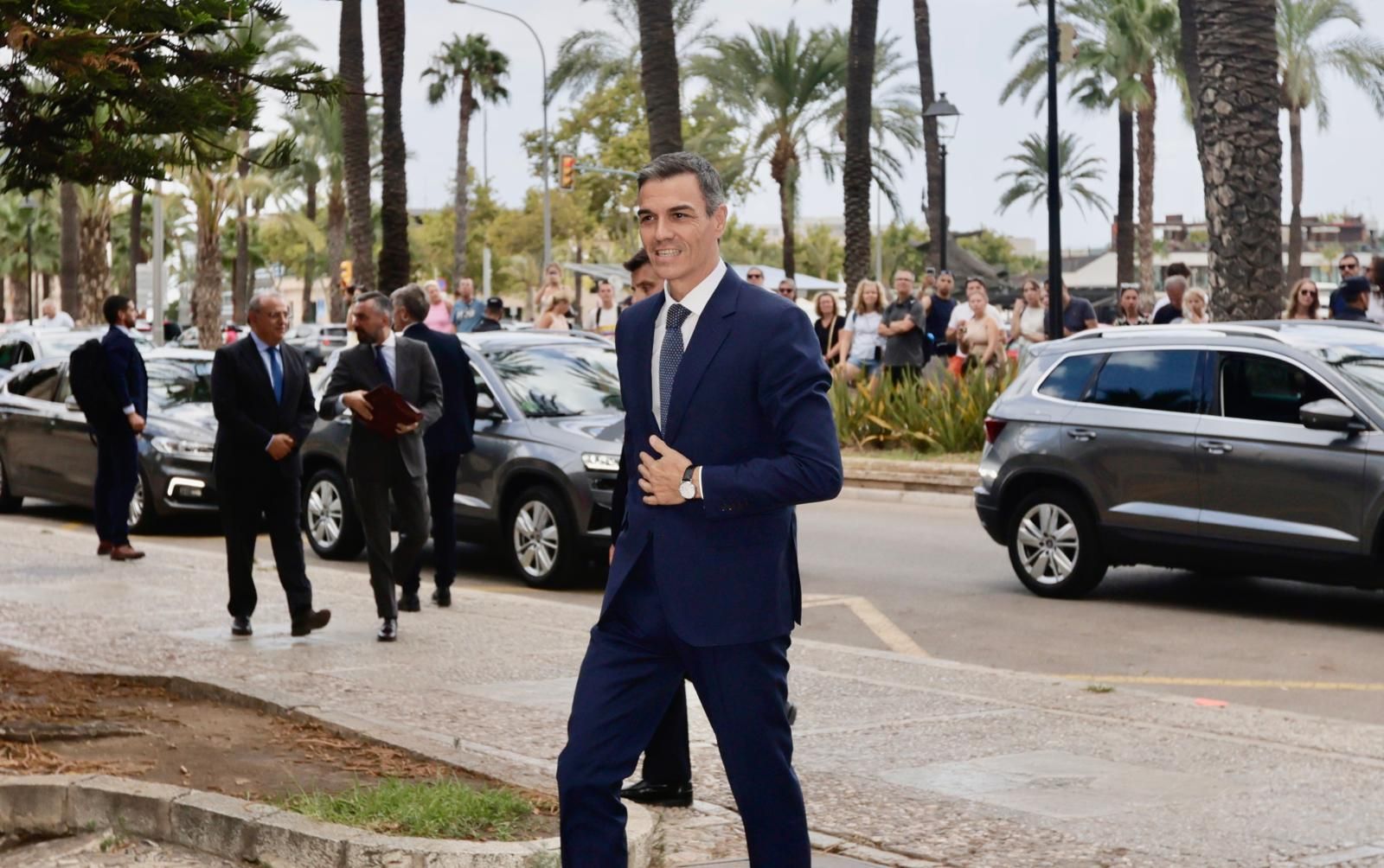 El encuentro entre Marga Prohens y Pedro Sánchez.