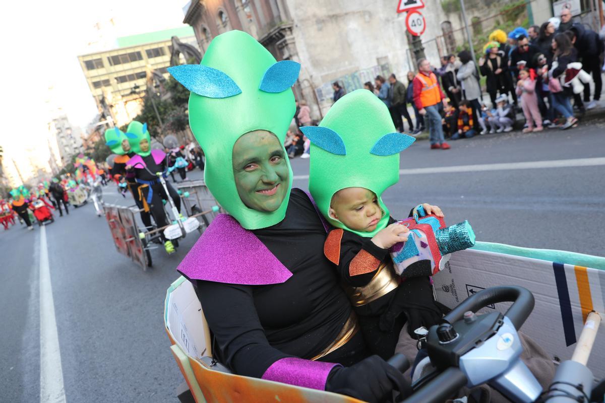 Imagen del último desfile de carnaval celebrado en Vigo, en 2020, antes del inicio de la pandemia.