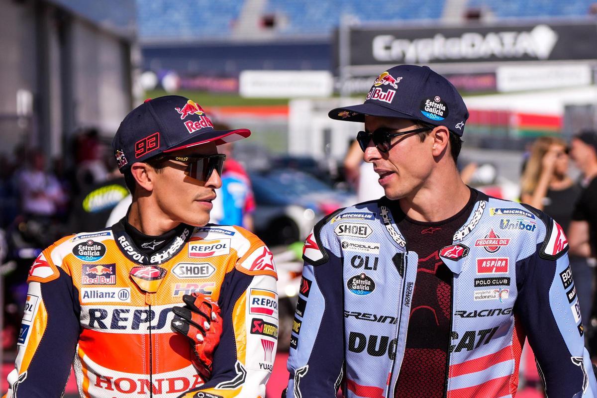Àlex Márquez: «El Marc diu que si no es diverteix amb la Ducati, es retira» Àlex Márquez: «El Marc diu que si no es diverteix amb la Ducati, es retira»