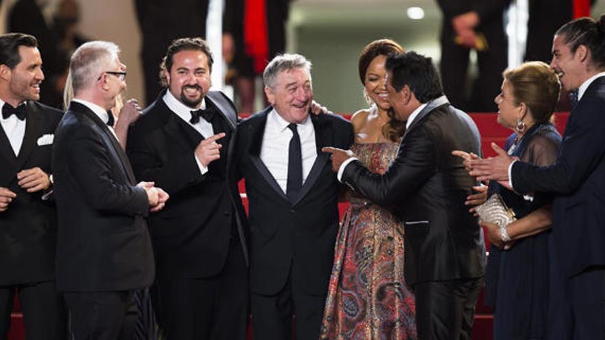 De Niro, aplaudido en Cannes.