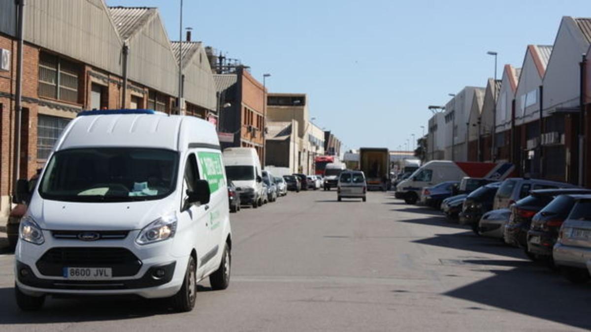 Polígono industrial de Viladecans donde tuvo lugar el accidente