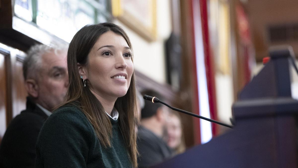 La diputada provincial socialista Maria Jiménez