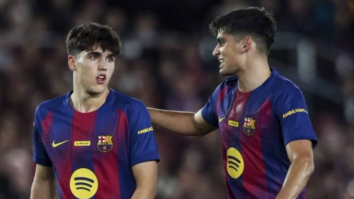 Cubarsí y Gerard Martín, en una imagen este curso