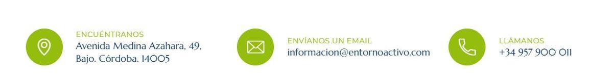 Datos de contacto de la empresa.