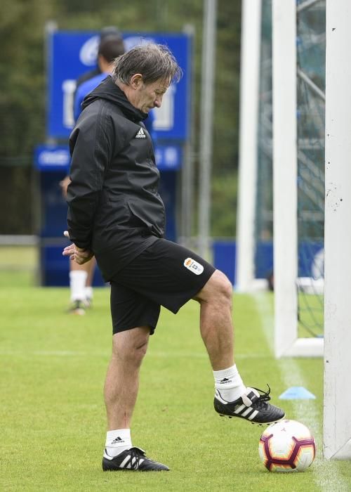 Entrenamiento del Oviedo