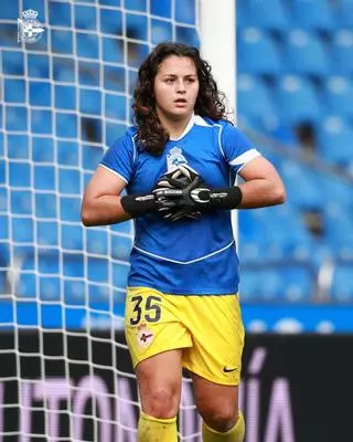 Ana Seoane, la portera debutante más joven de la historia en Liga F: se estrenó con el Deportivo en Riazor
