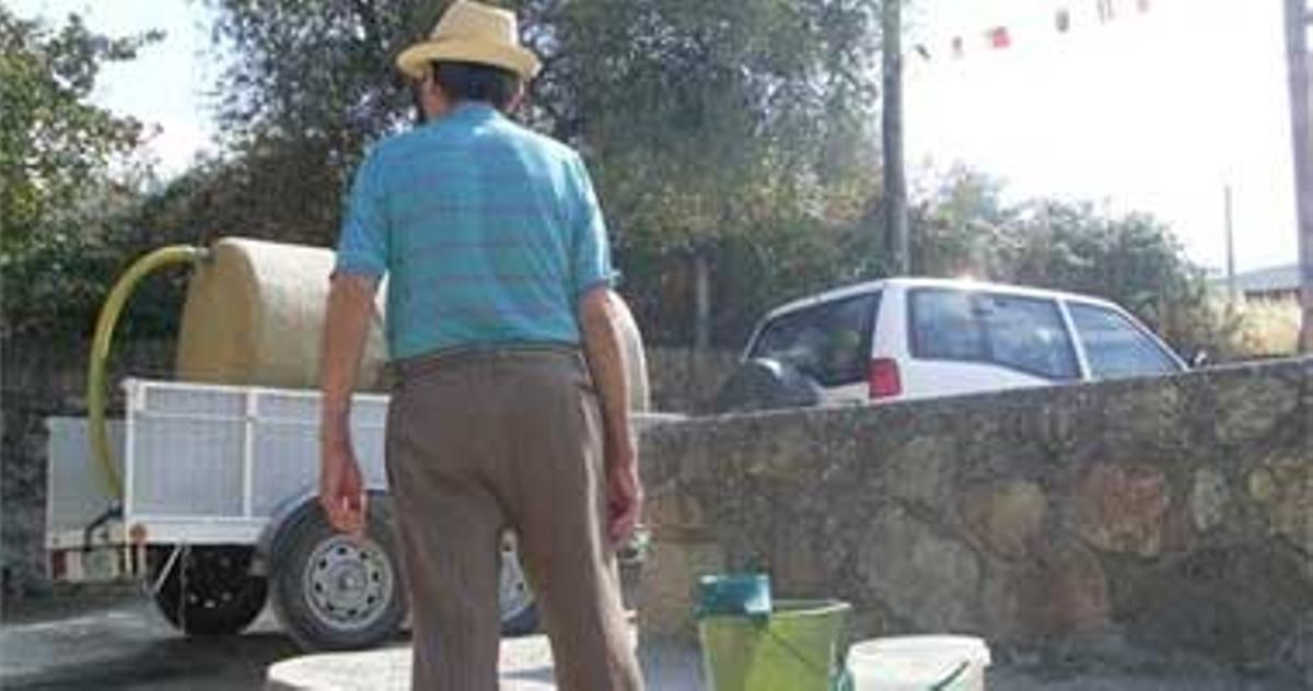 Sin agua corriente en pleno agosto