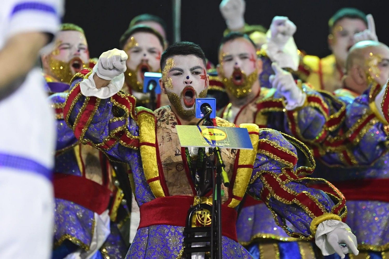 Los Majaderos, en su actuación en la segunda fase del certamen.