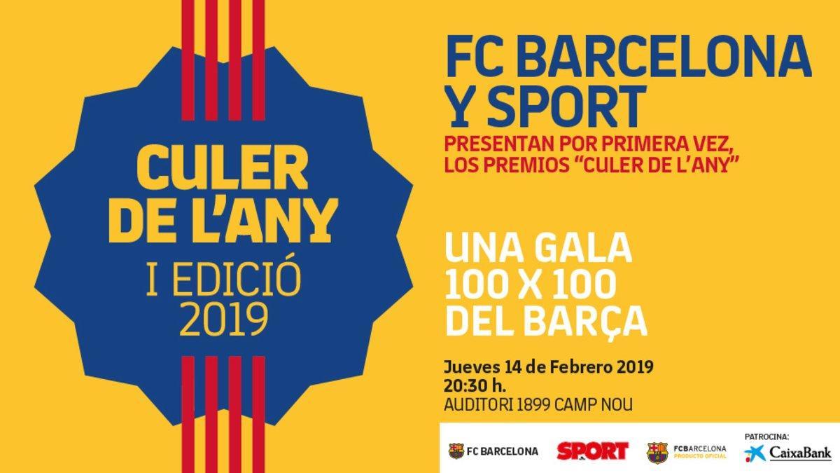 El Barça y SPORT lanzan la 'Gala Culé del año'