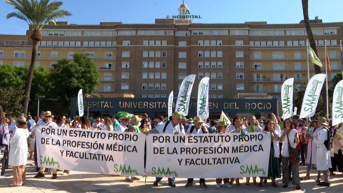 Huelga de médicos.