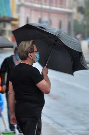 Lluvia en Las Palmas de Gran Canaria (04/02/2021)