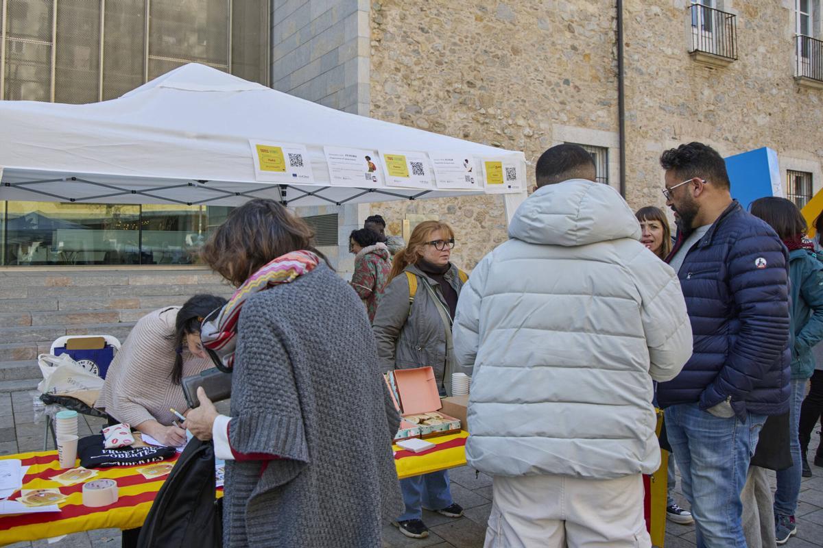 Les imatges de l'acte de la Coordinadora Obrim Fronteres Les imatges de l'acte de la Coordinadora Obrim Fronteres