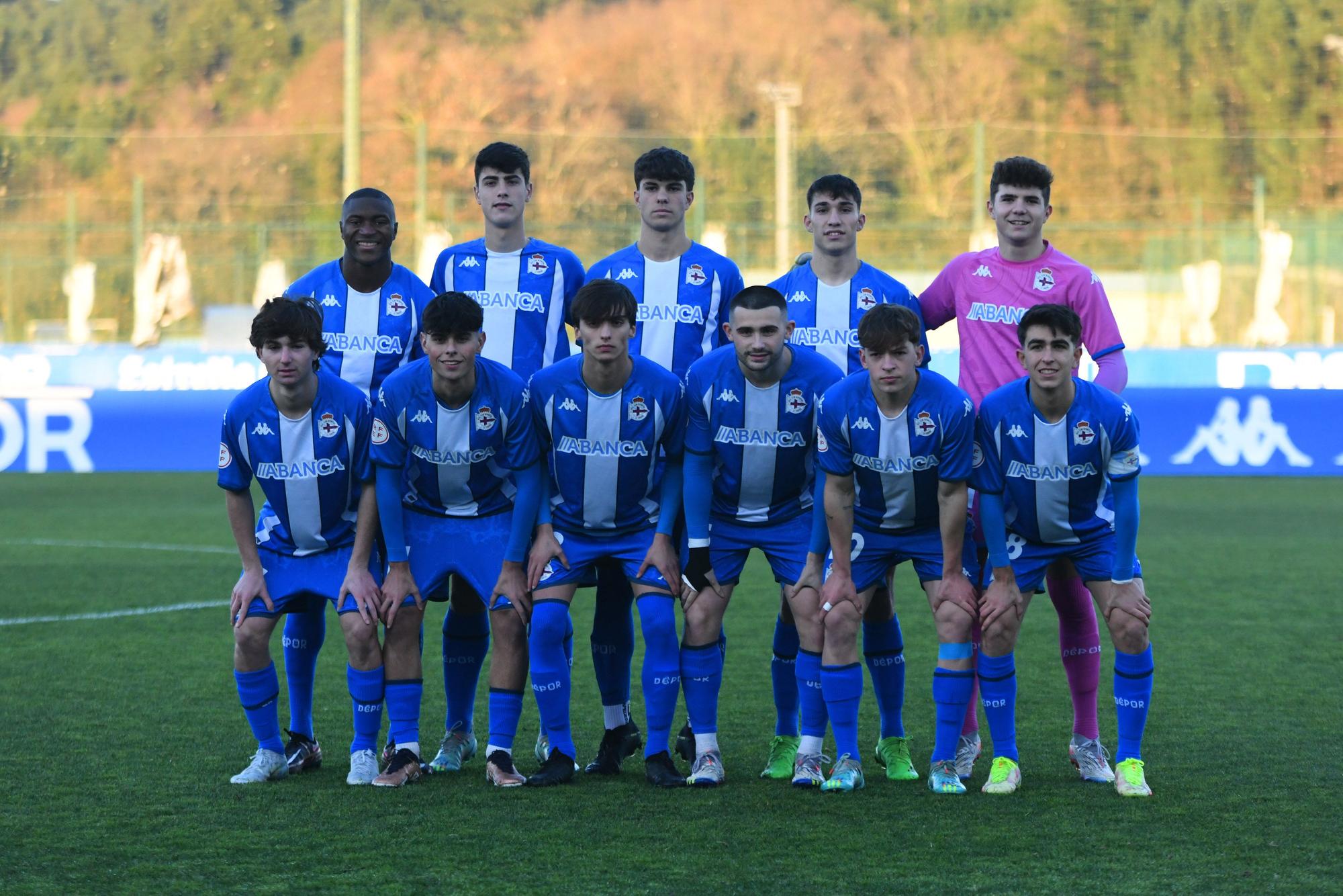 El Dépor juvenil asombra en la Copa del Rey remontando dos goles al Atlético