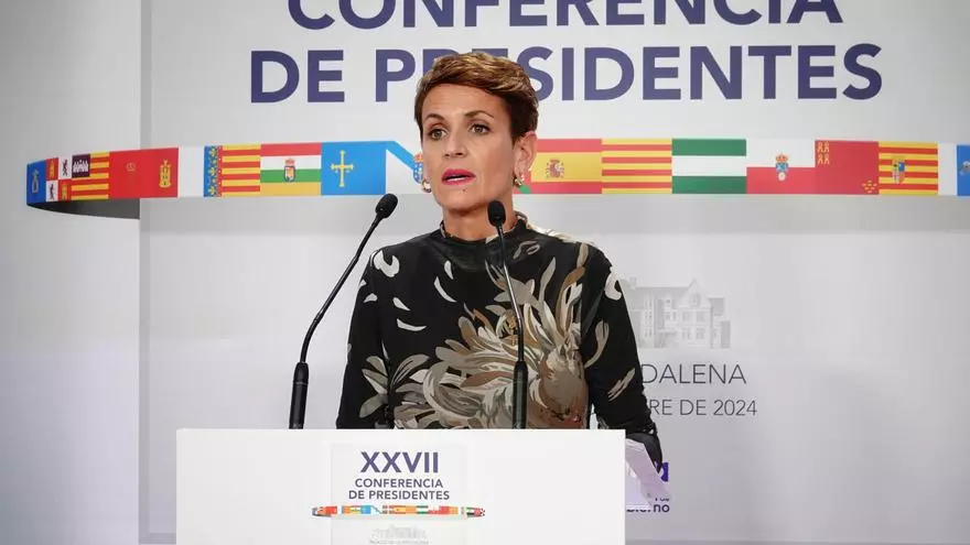 Navarra busca avances en vivienda y FP, pero teme que la Conferencia de Presidentes sea estéril por el ruido del PP