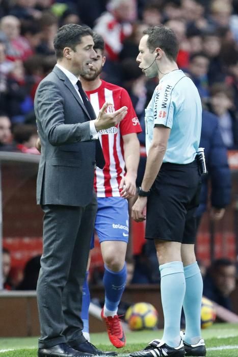 El partido entre el Sporting y el Alcorcón, en imágenes