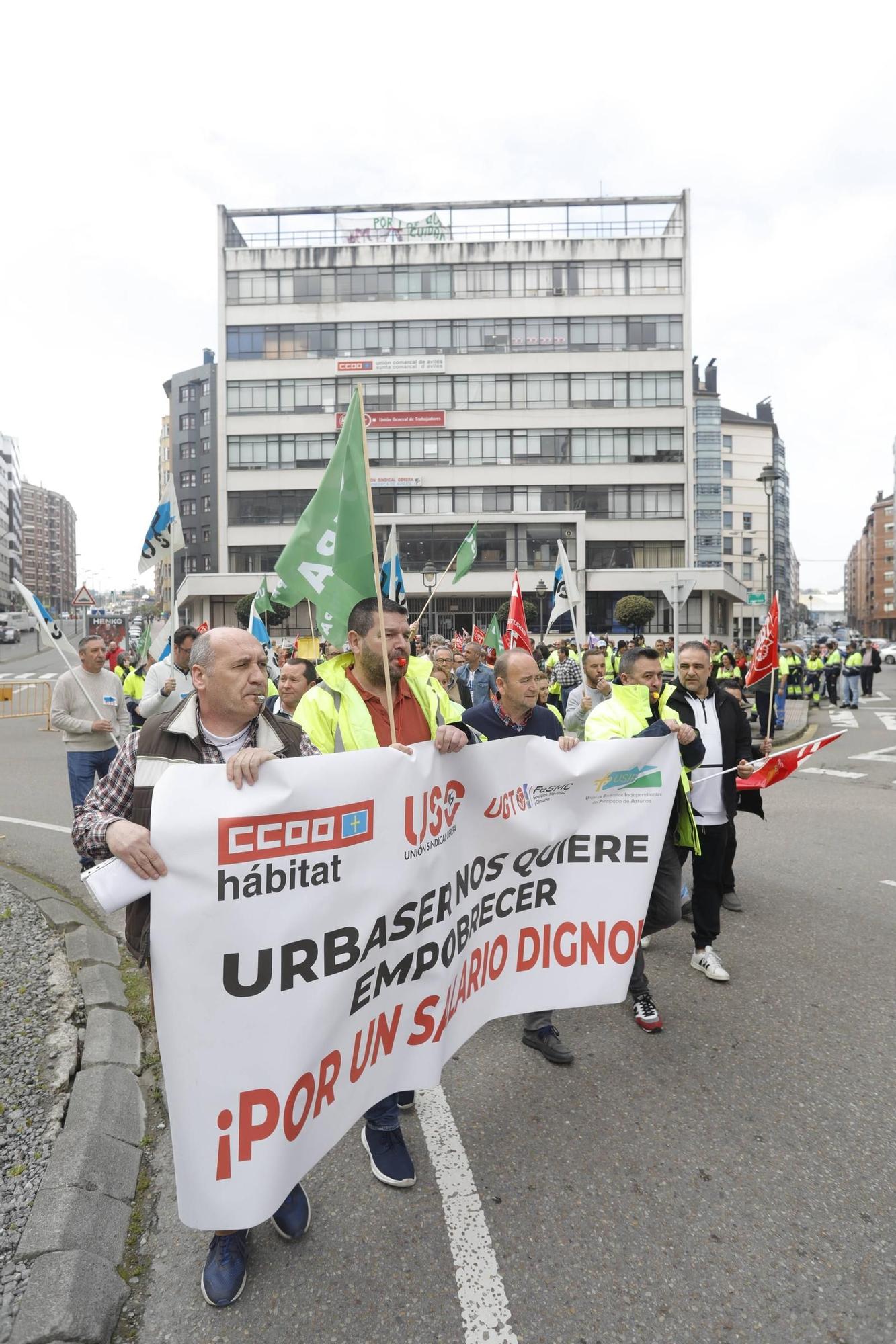 Manifestaci�n de trabajadores de Urbaser (35).jpg