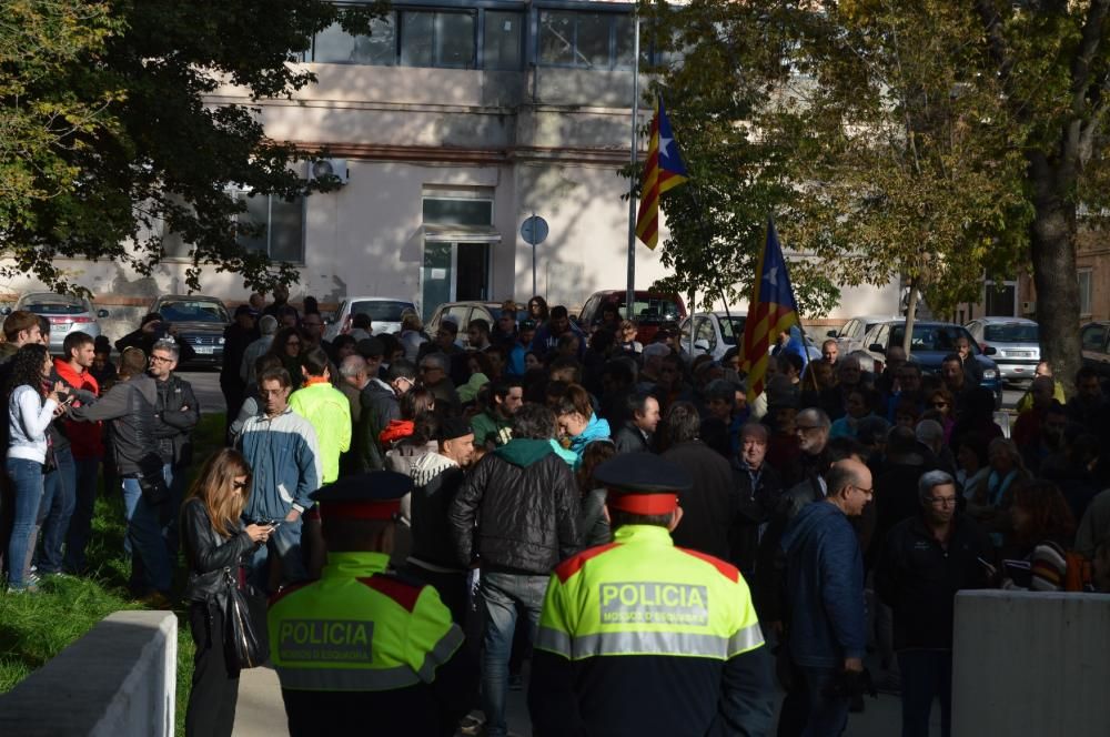 Concentració de suport a Montse Venturós