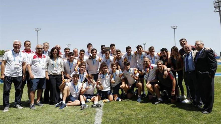 Carlos Beitia y Nacho Díaz, campeones con España sub-18