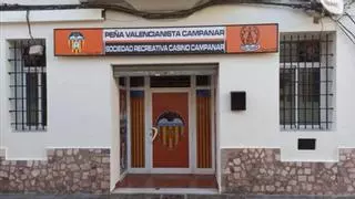 La Peña Valencianista Campanar sufre el drama del incendio