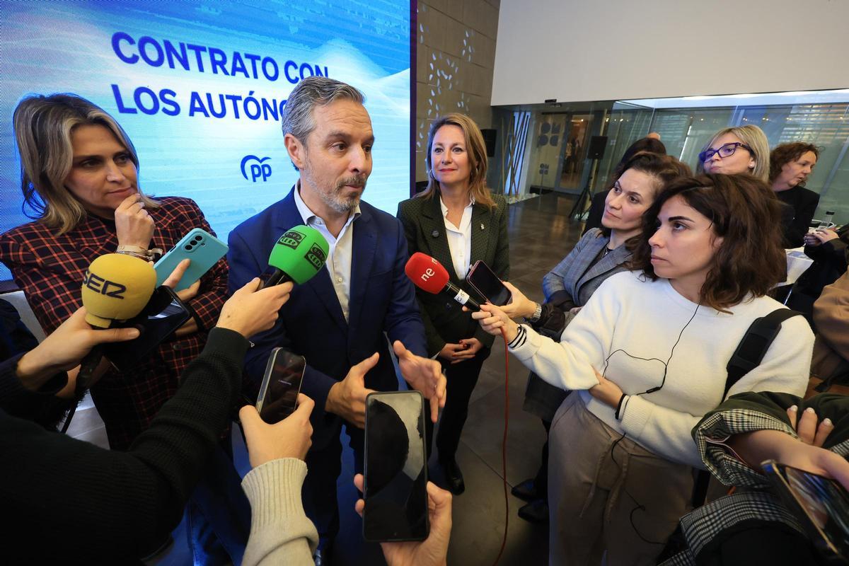 Acto de presentación del contrato de los autónomos del PP en Castellón