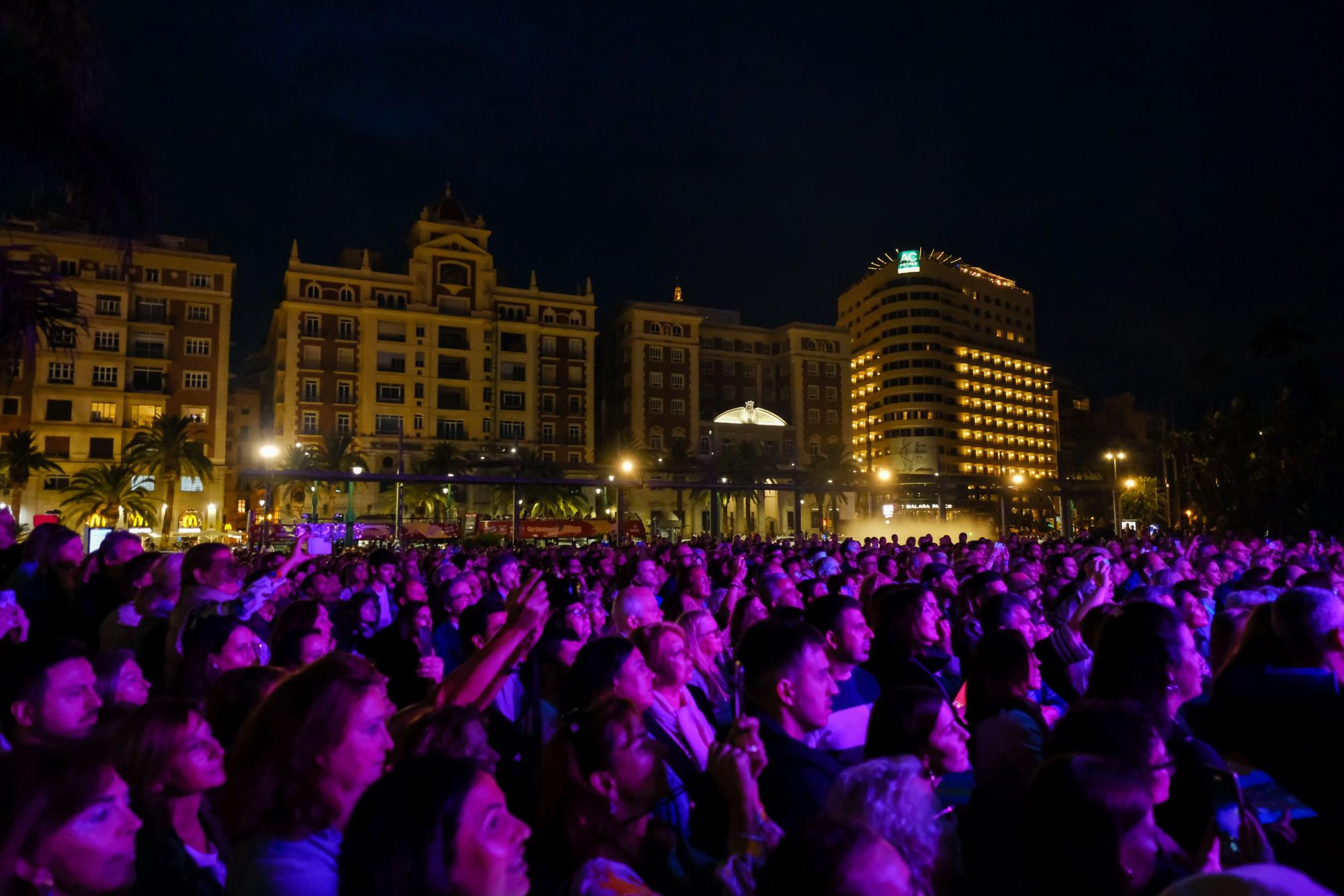 Málaga vive una nueva edición de La Noche en Blanco