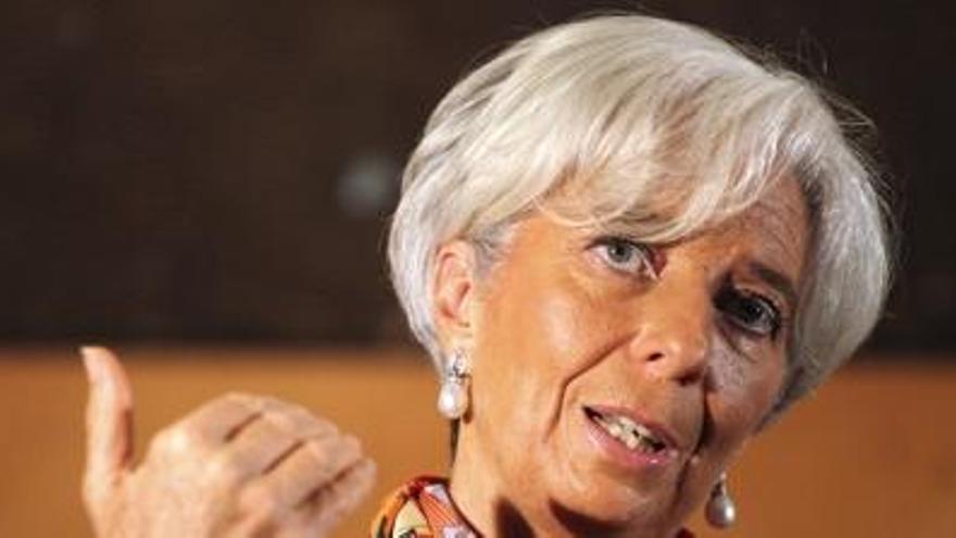 Christine Lagarde, dirigent de la institució.