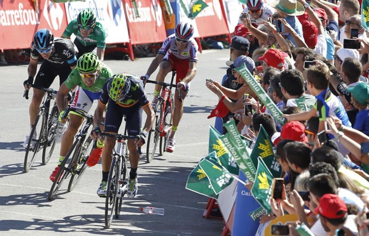 Las imágenes de la etapa de La Vuelta 2015