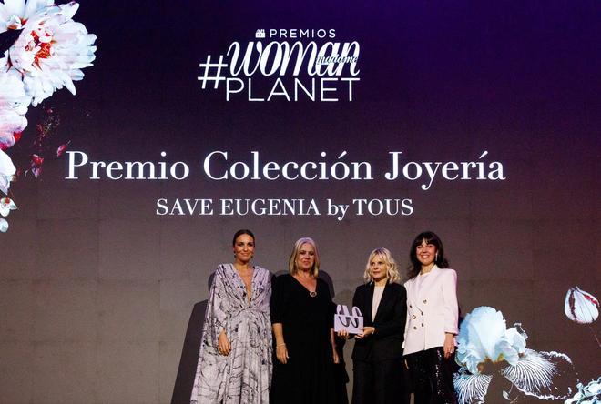 Rosa Tous y Eugenia Martínez de Irujo, galardonadas con el Premio Woman Planet Colección de Joyería por SAVE Eugenia by TOUS