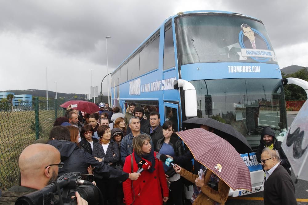 El "Tramabús" aparca en Vigo