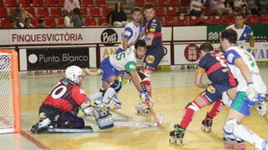 El Monbus remunta en  el tram final amb dos gols de Baliu