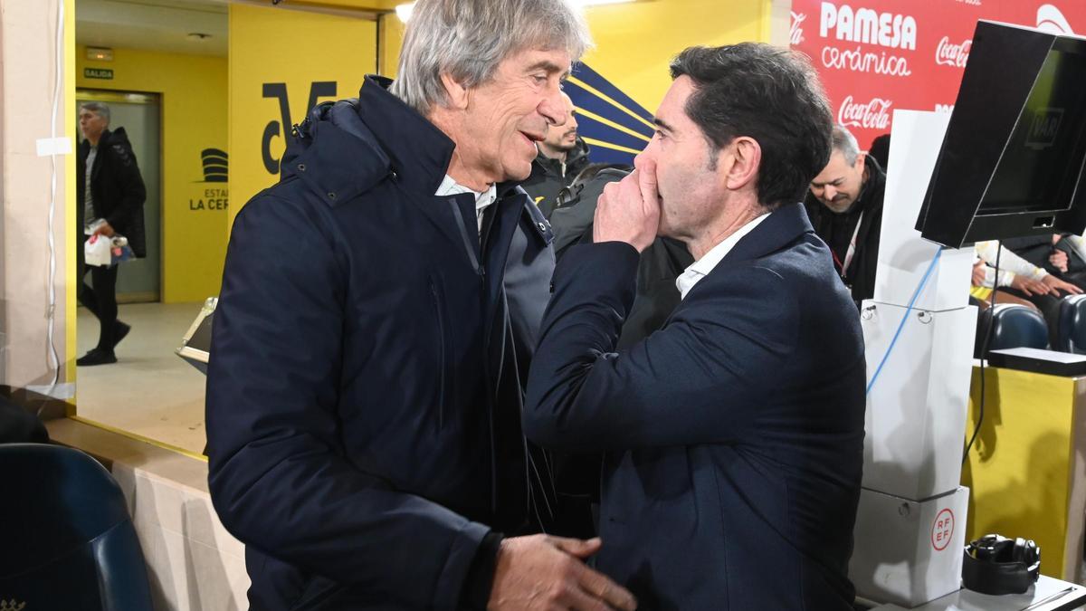 Marcelino responde a los elogios que recibe el Betis: «Nosotros también estamos...»