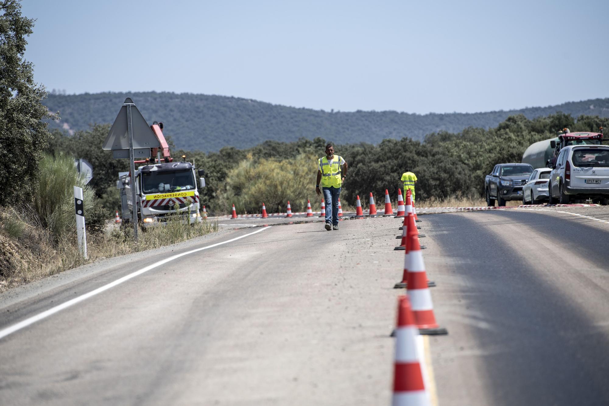 El nuevo puente de la N-523 entre Cáceres y Badajoz ya está abierto al tráfico