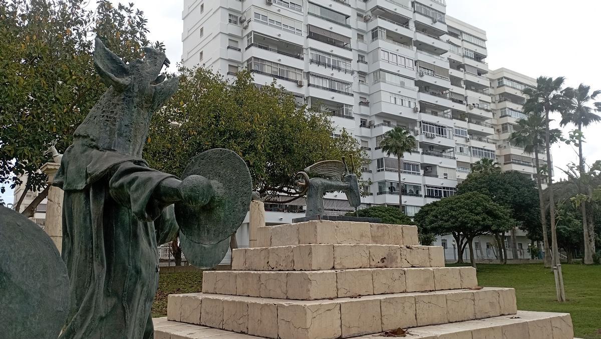 Grupo escultórico de Stefan von Reiswitz en el Parque del Oeste.