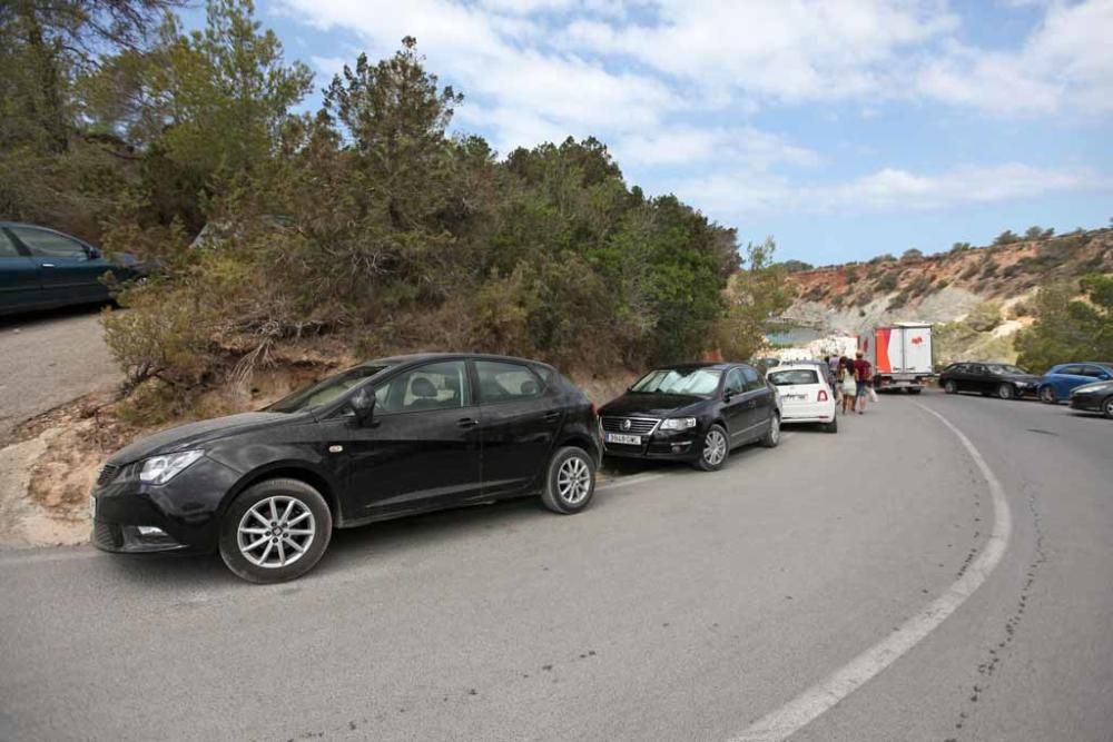 Saturación en Cala d''Hort