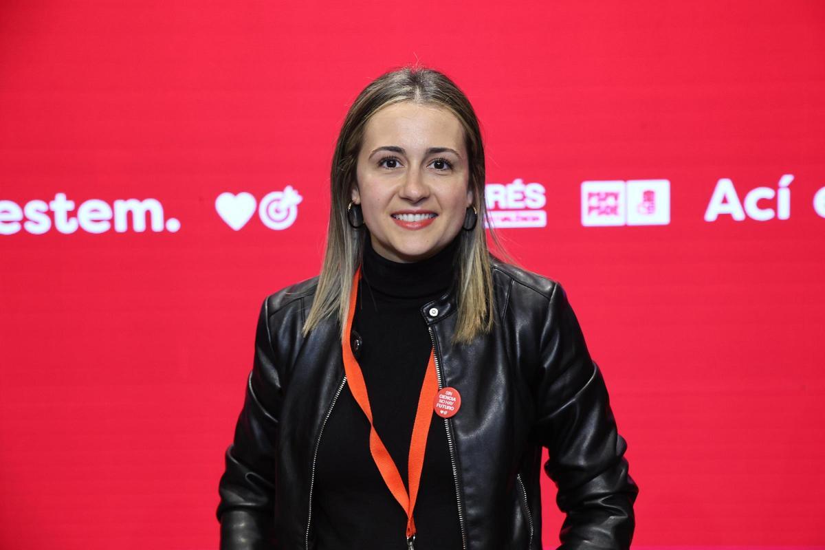 La vicesecretaria general del PSPV-PSOE, Tania Baños.