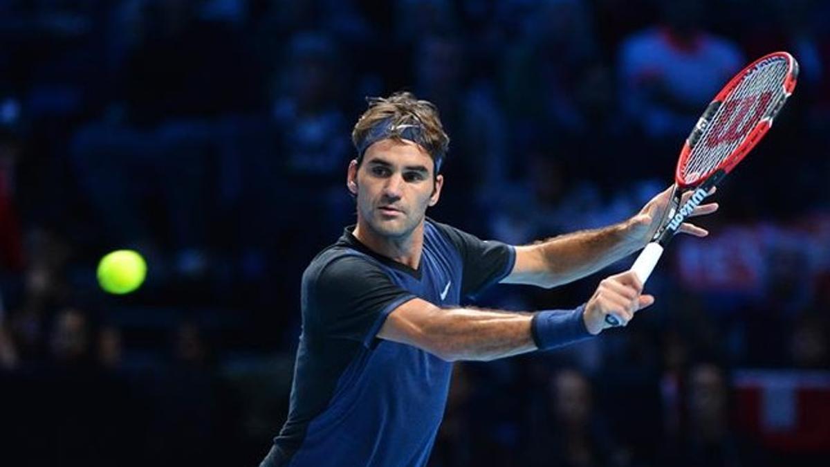 Roger Federer empezó con buenas sensaciones su concurso en el Masters