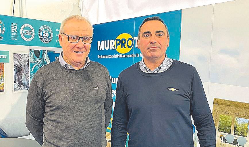 Pedro Ramis y Fernando Recio, de Murprotec.