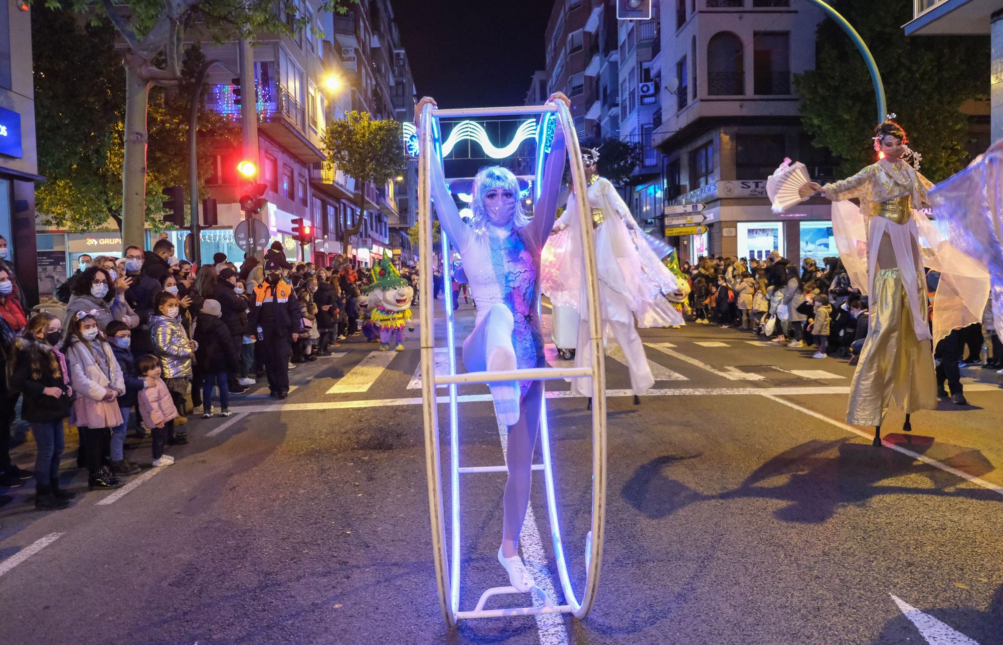 Cabalgata de Papá Noel en Elche