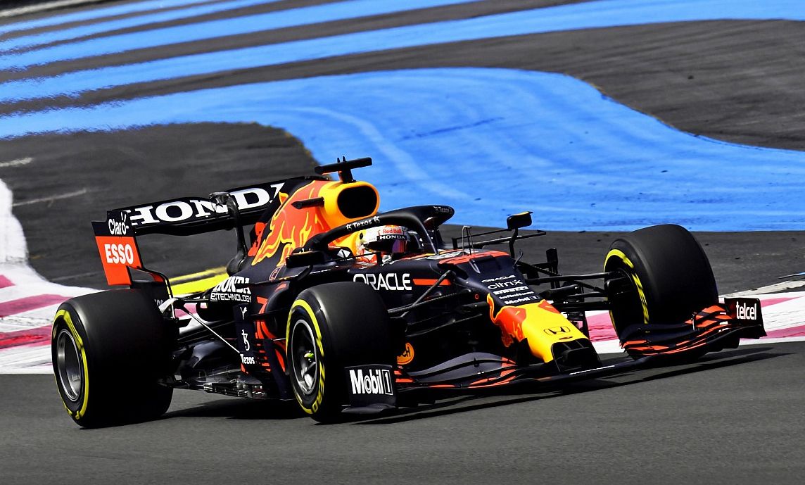 Max Verstappen, el más rápido en los Libres 3 de Francia