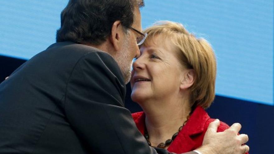 Sintonía entre Rajoy y Merkel