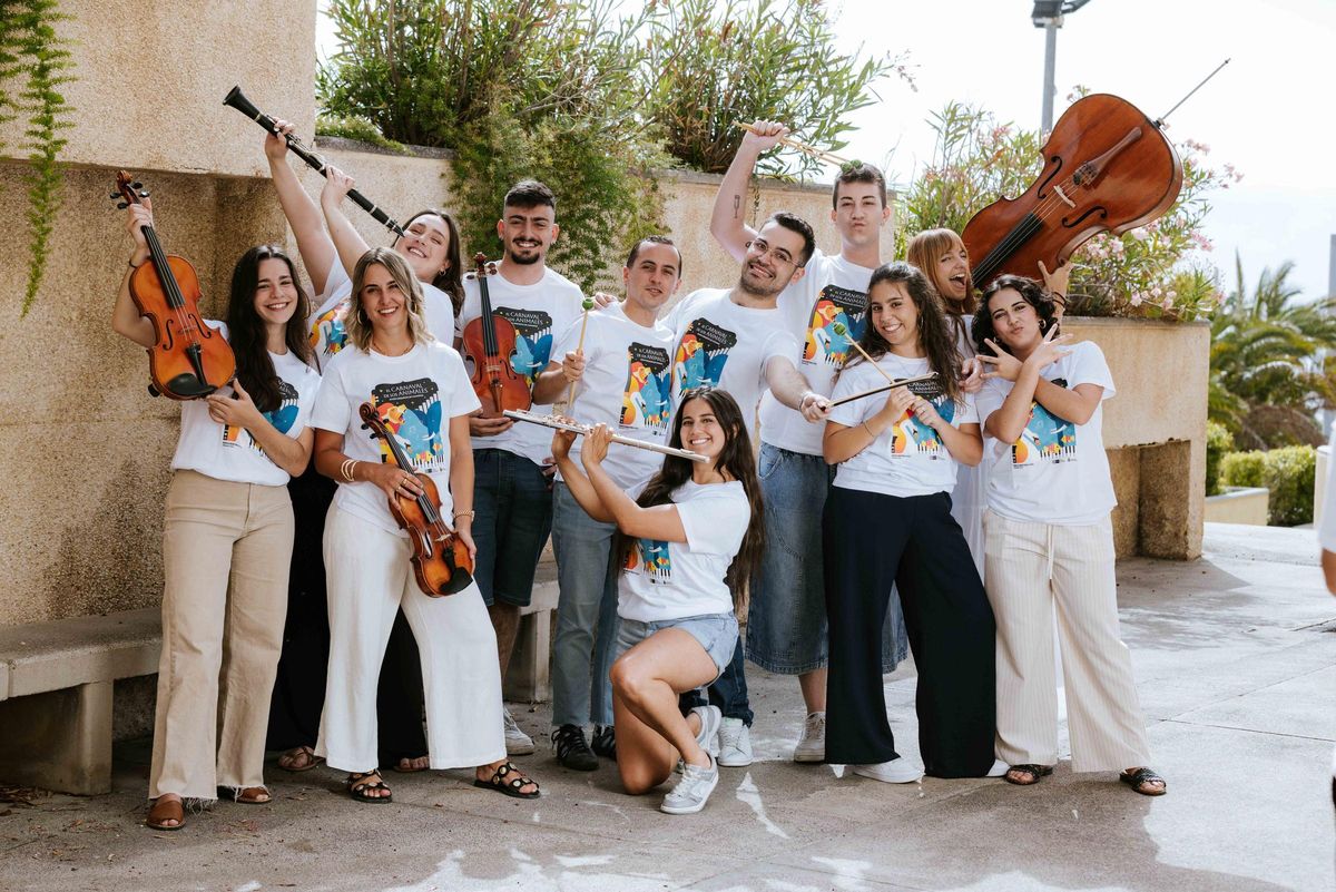 Jóvenes músicos de la Jocan