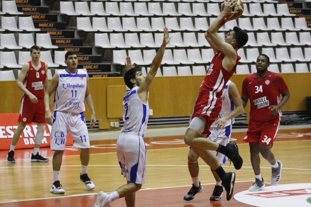 Les imatges del Bàsquet Girona-L''Hospitalet (69-75)