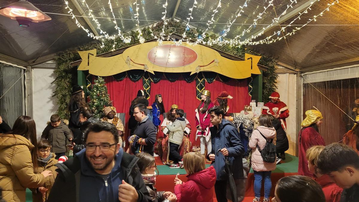 Recepción de los Reyes del pasado año.