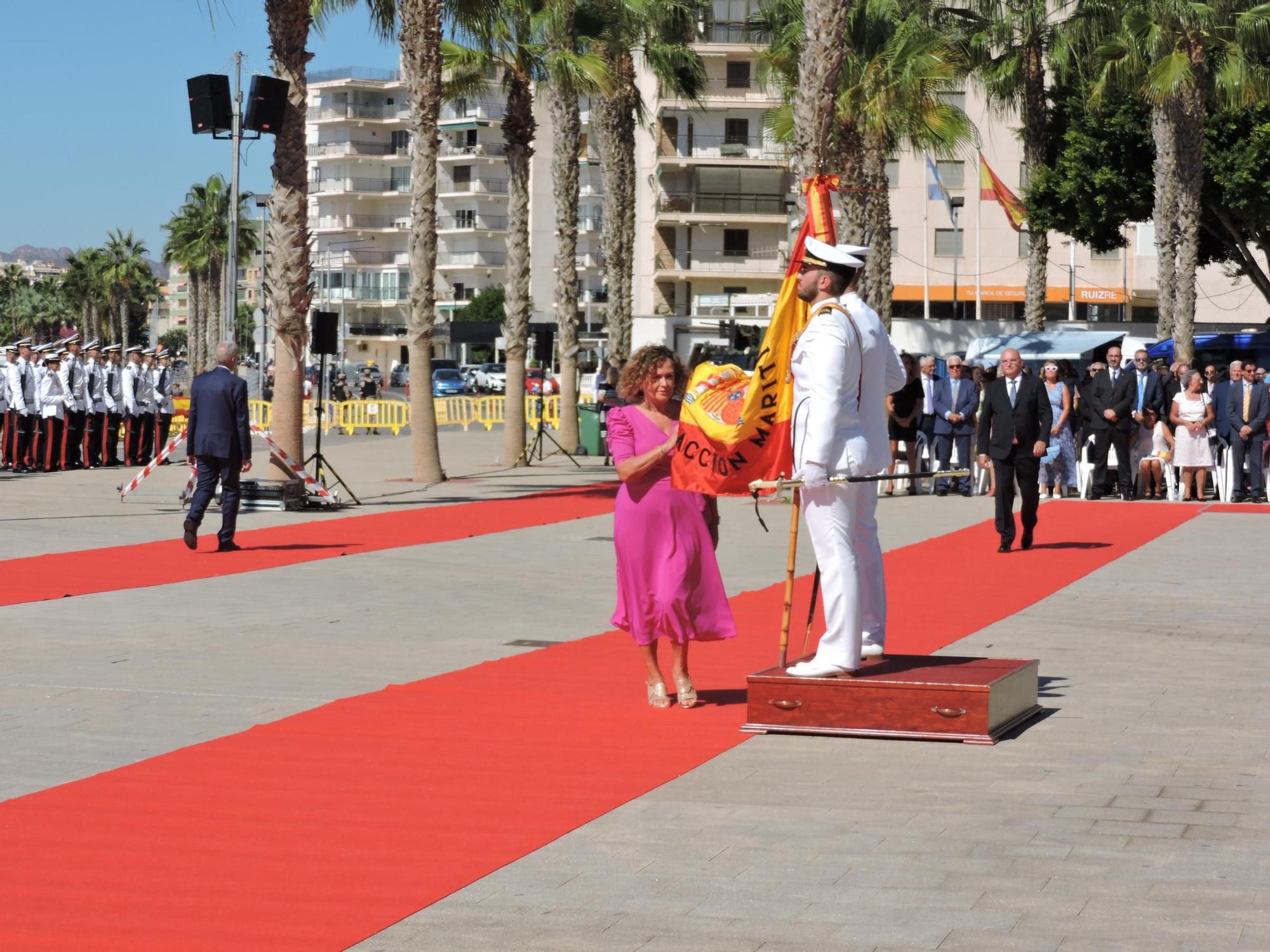 Jura de Bandera para personal civil en Águilas