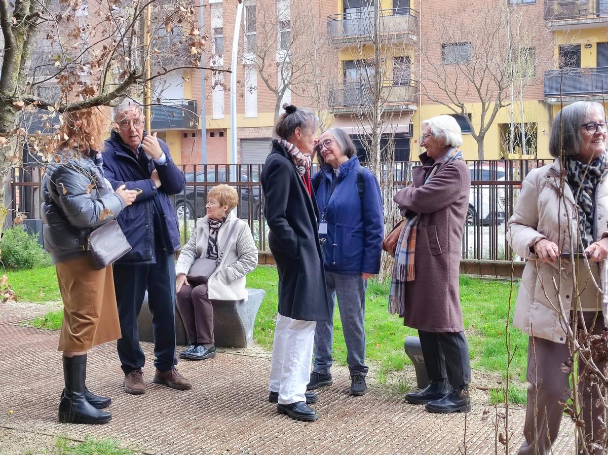 Manresans forans durant la trobada de dissabte, la darrera que celebrava el col·lectiu