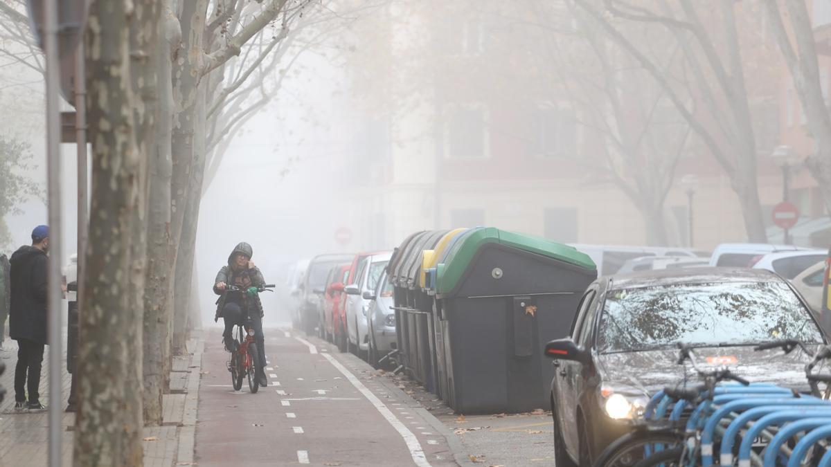 Nebel auf Mallorca: So sah es in Palma und Pòrtol am Mittwochmorgen aus