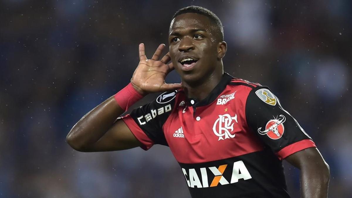 Vinicius deslumbra en el Flamengo