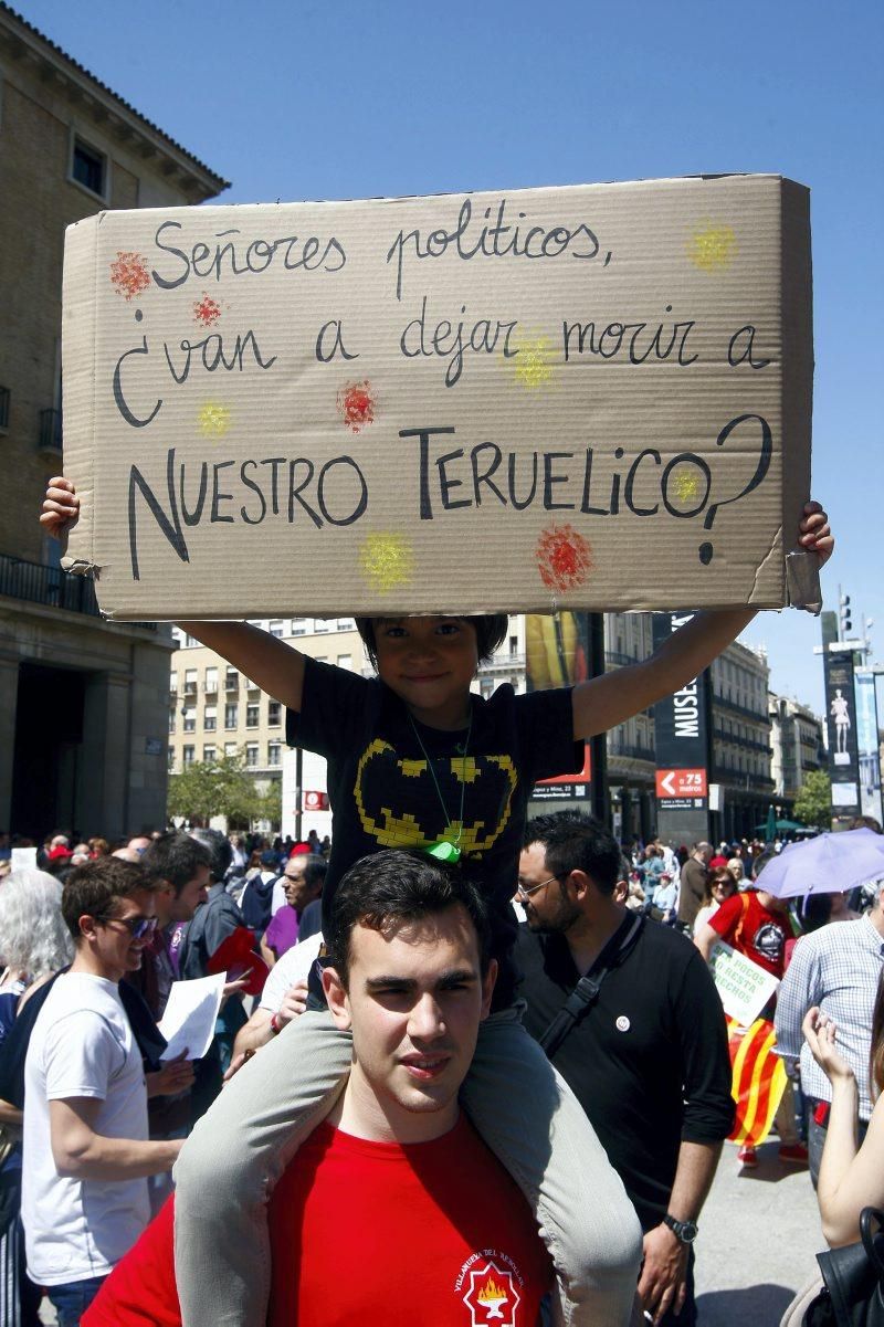 Manifestación: 'Salvemos Teruel'