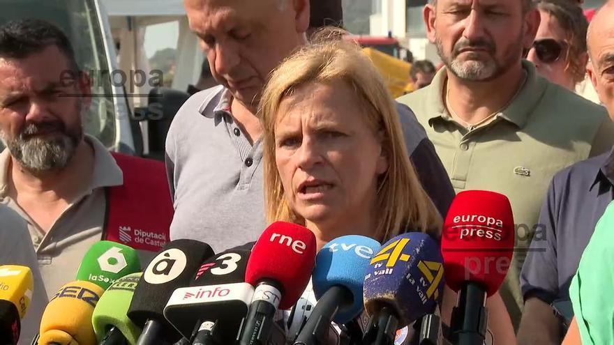 La Guardia Civil refuerza la seguridad en los pueblos evacuados por el incendio de Castellón